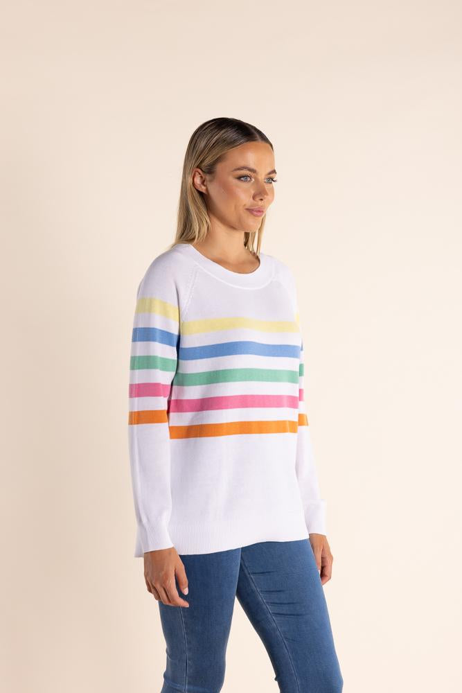 2803 - MULTI STRIPE KNIT