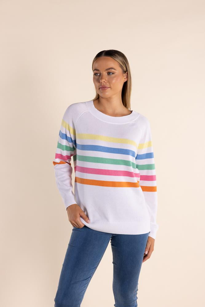 2803 - MULTI STRIPE KNIT