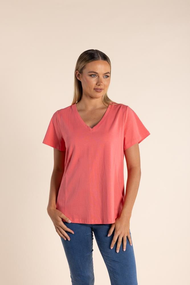 2814 - V NECK T-SHIRT